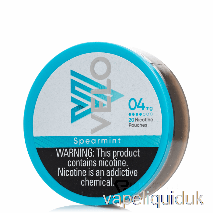 VELO Nicotine Pouches - SPEARMINT 4mg Vape Juice